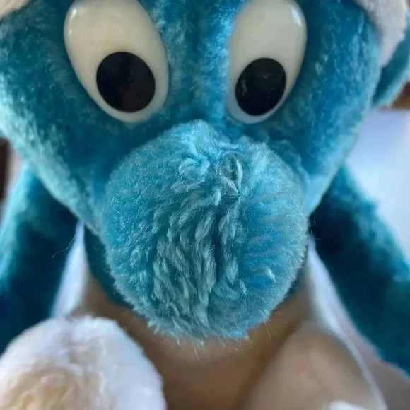Ganz Bros |  Vintage Smurf Stuffy - Peyo 1979 - Picture 6 of 6